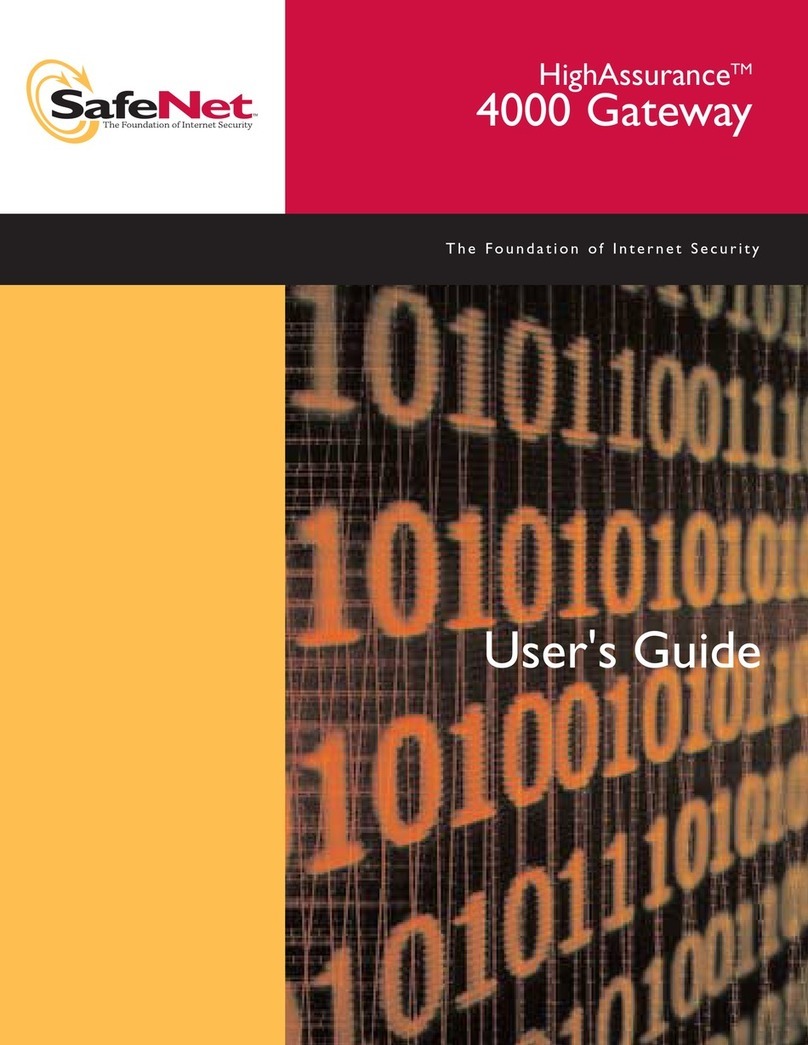 SafeNet HighAssurance 4000 User manual