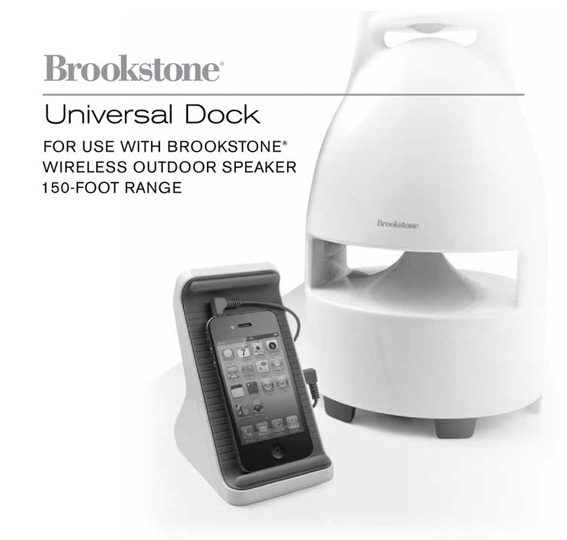 Brookstone Universal Dock instructions