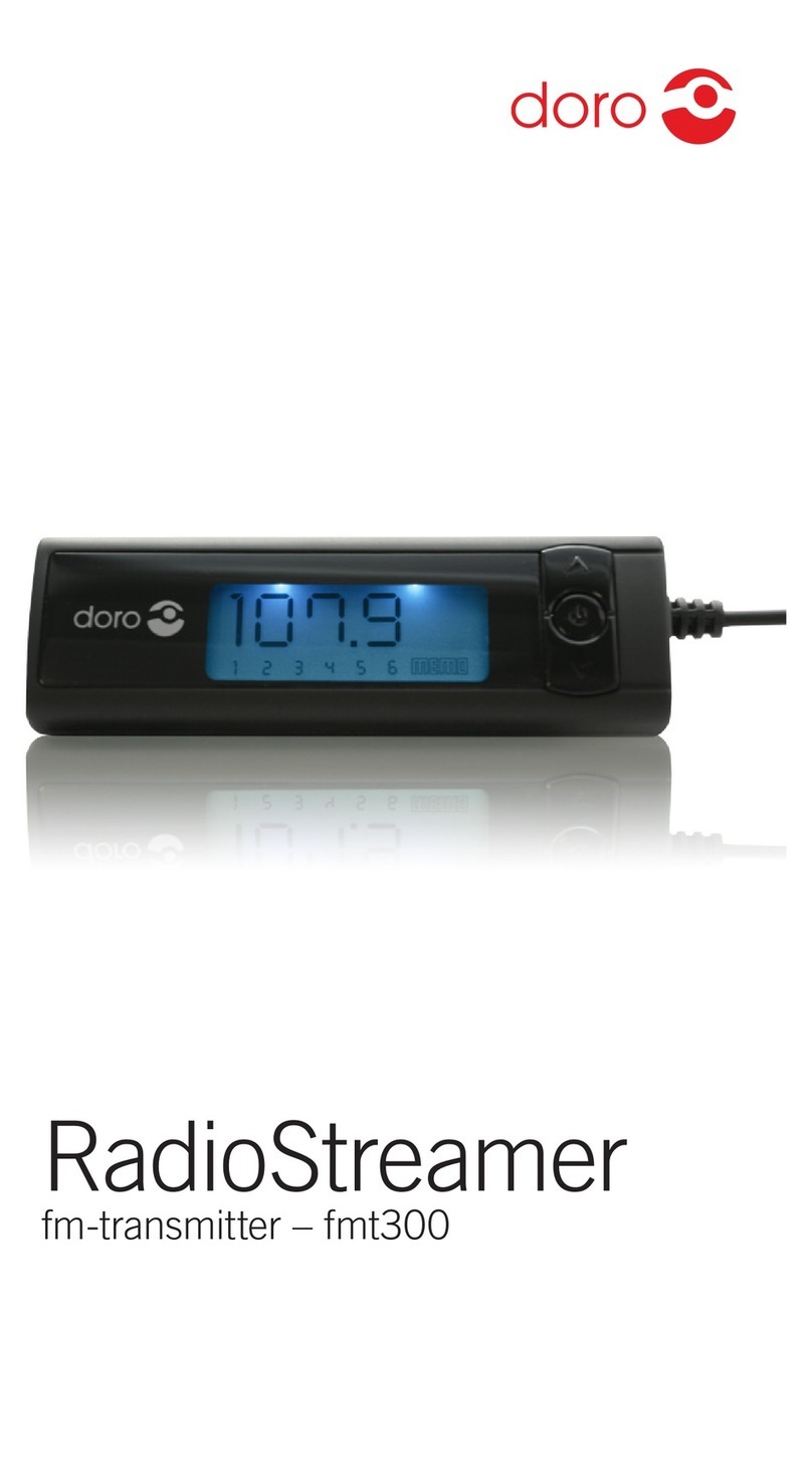 Doro FMT300 User manual