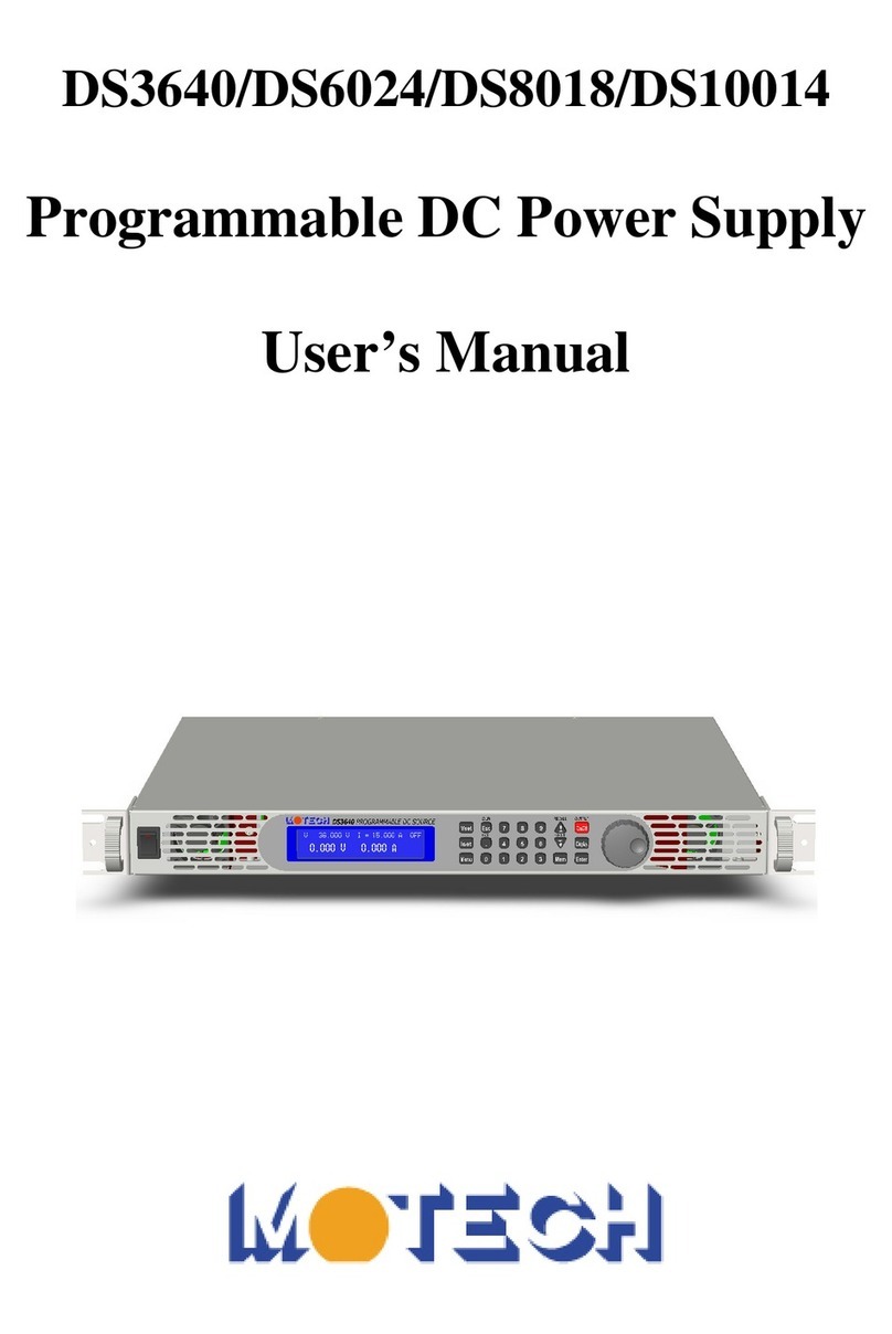 Motech DS3640 user manual