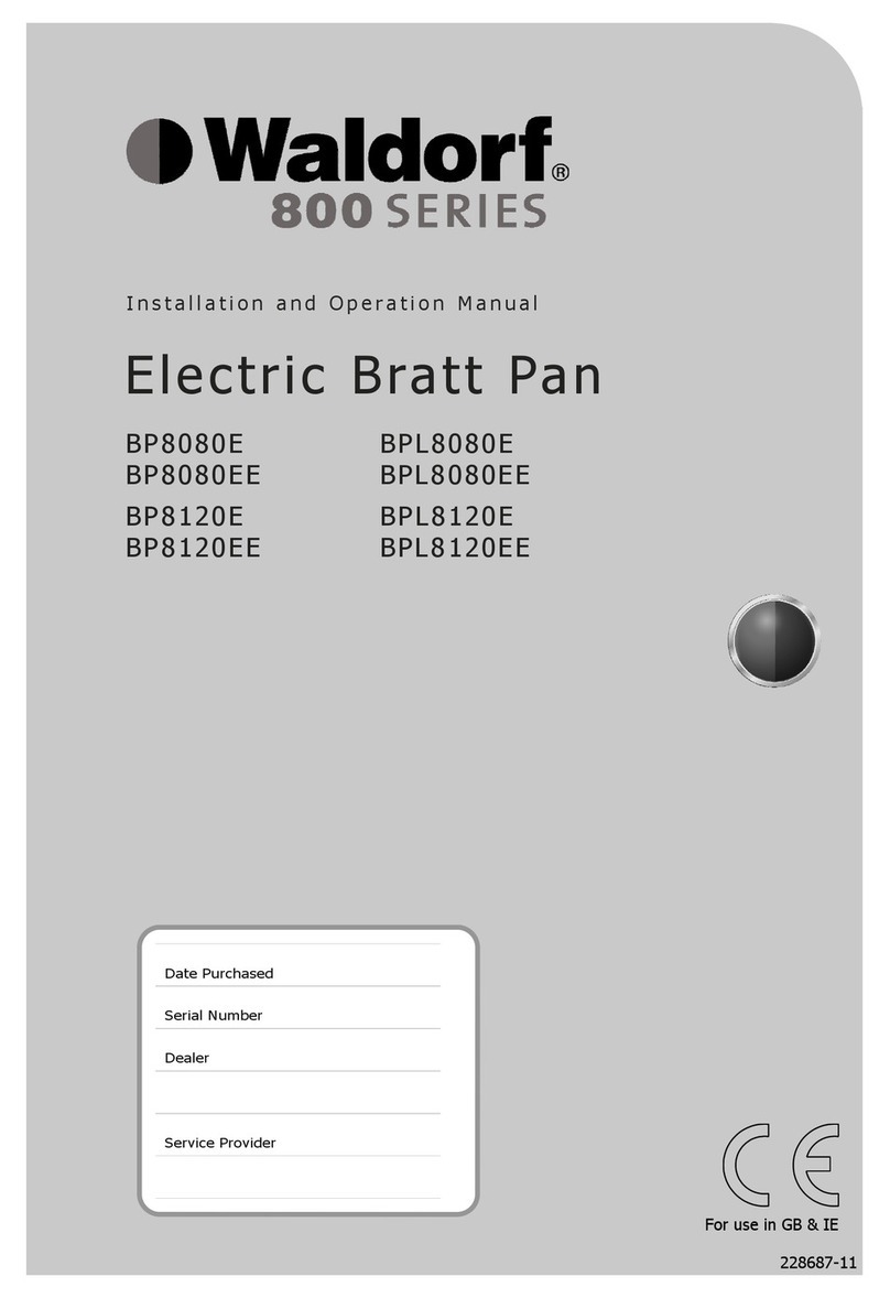 Waldorf BP8080E User manual