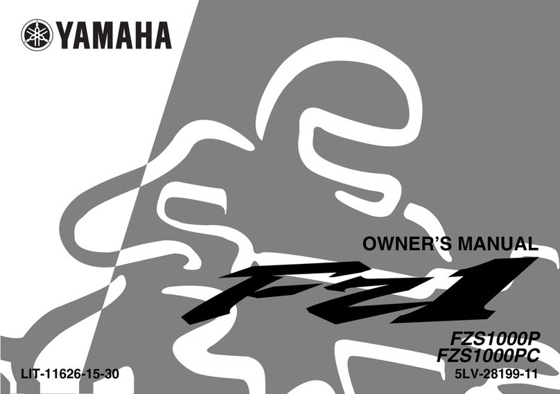 Yamaha FZS1000P owner's manual
