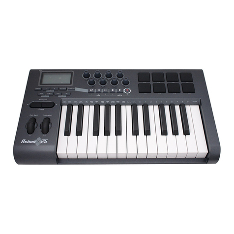 M-Audio Axiom AIR 25 User manual