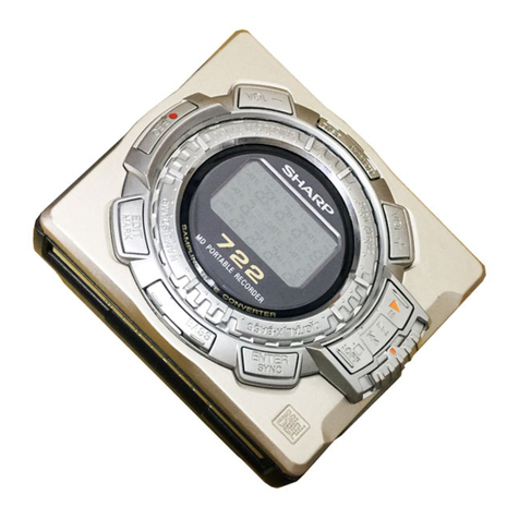 Sharp MD-MS722H User manual Sharp MD-MS722H User manual
