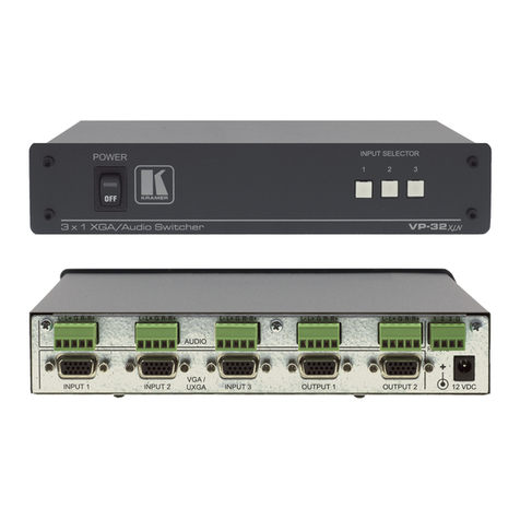 Kramer VP-32XLN User manual