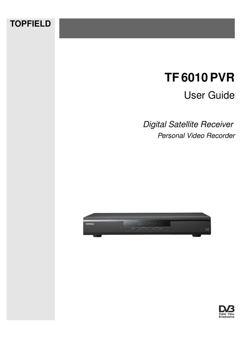 Topfield TF 6010PVR User manual