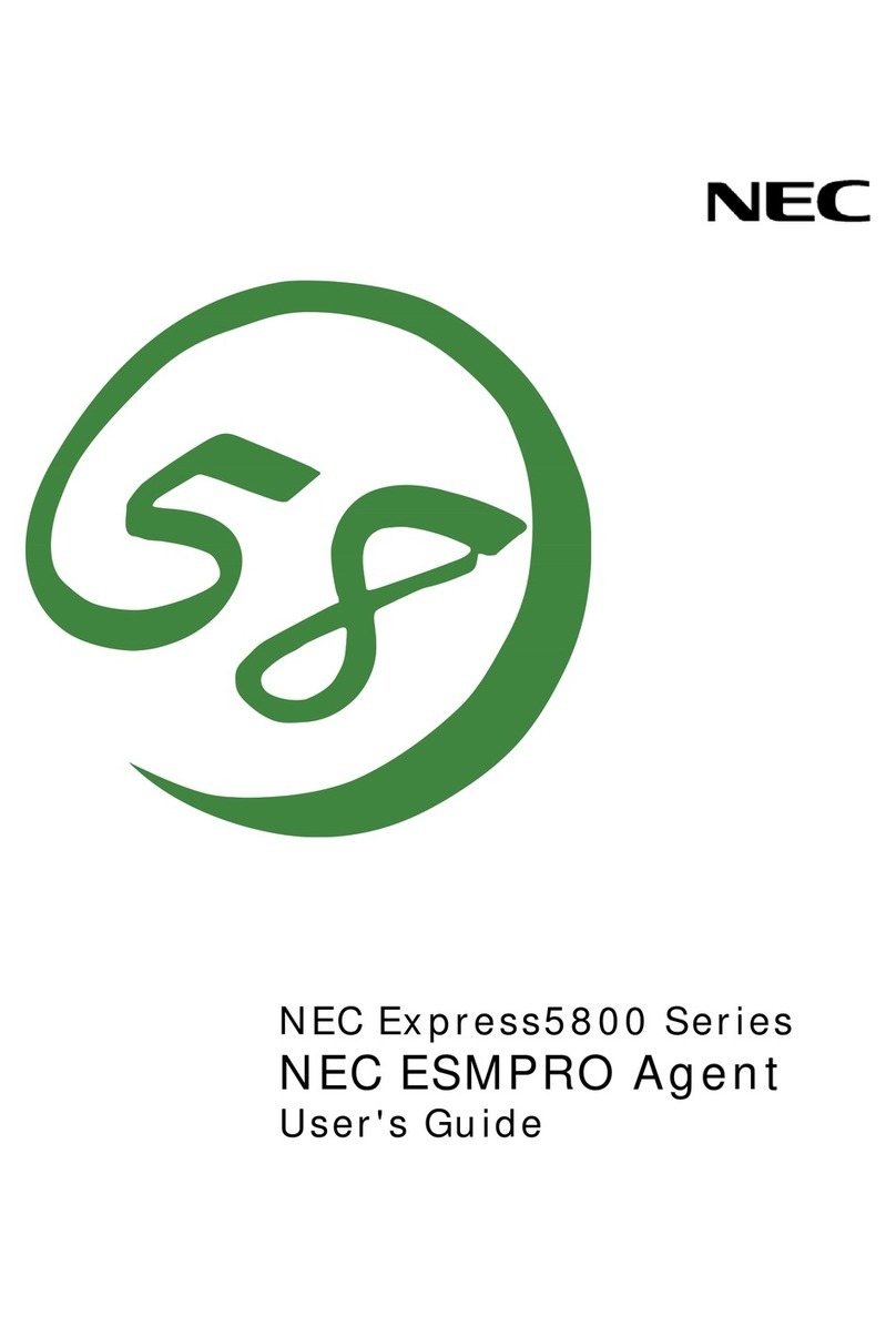 NEC NEC Express5800 Series User manual