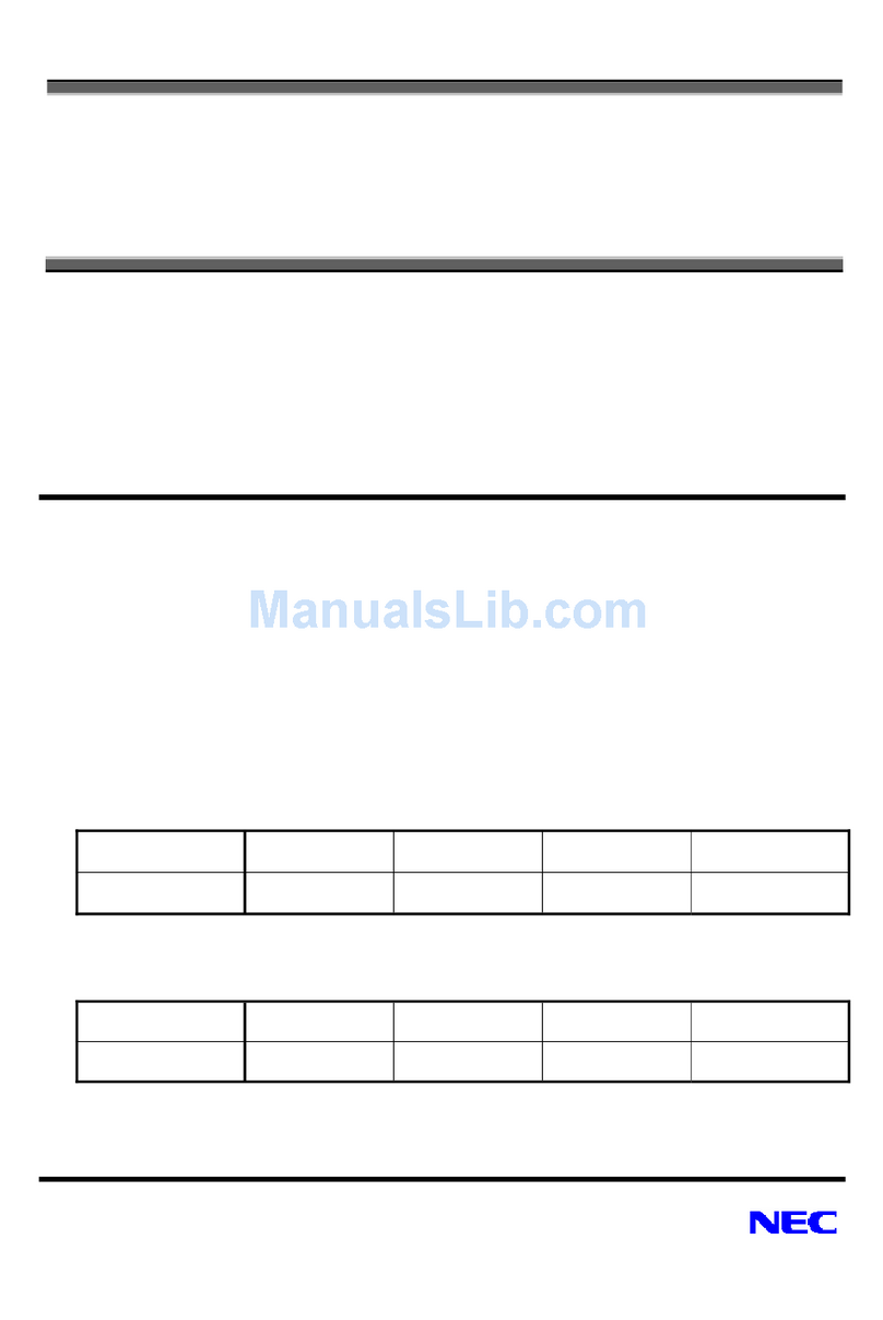 NEC N8100-958F User manual
