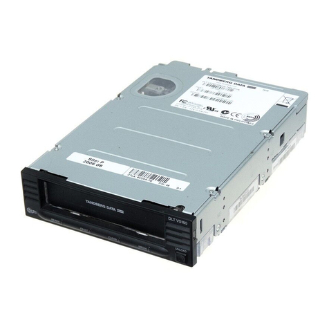 Tandberg Data StorageLoader DLT VS160 User manual