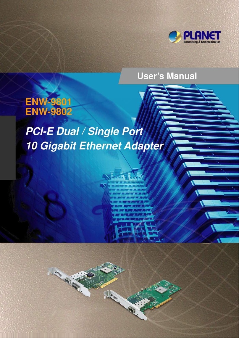 Planet ENW-9801 User manual