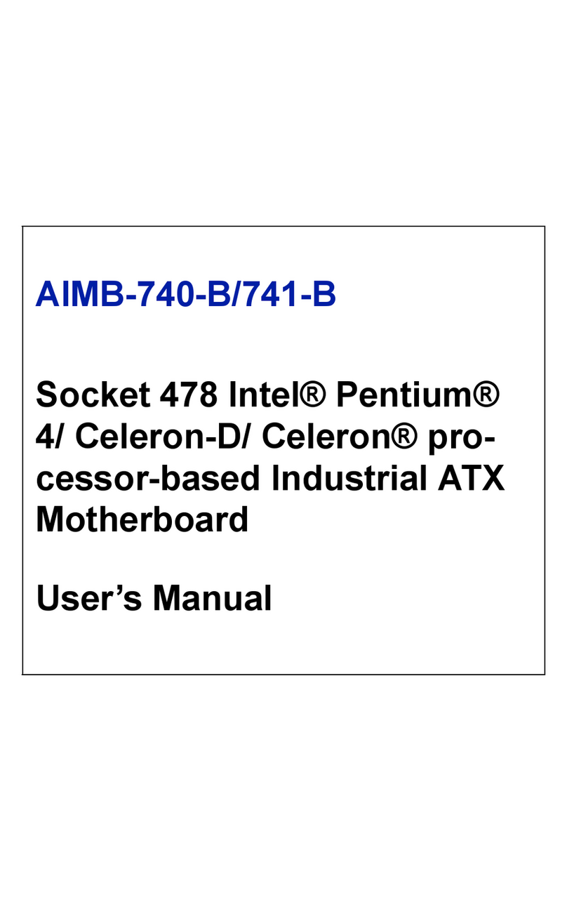Advantech AIMB-740-B user manual