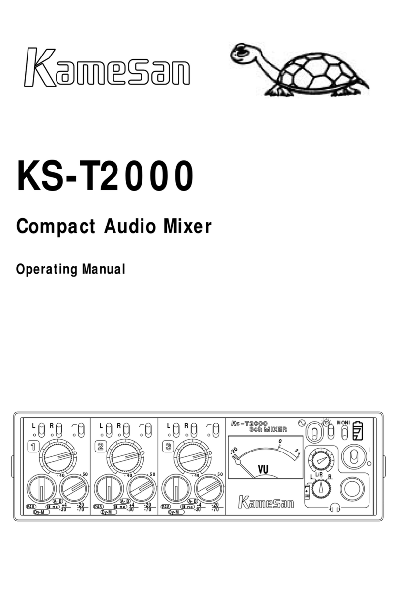 Kamesan KS-T2000 User manual