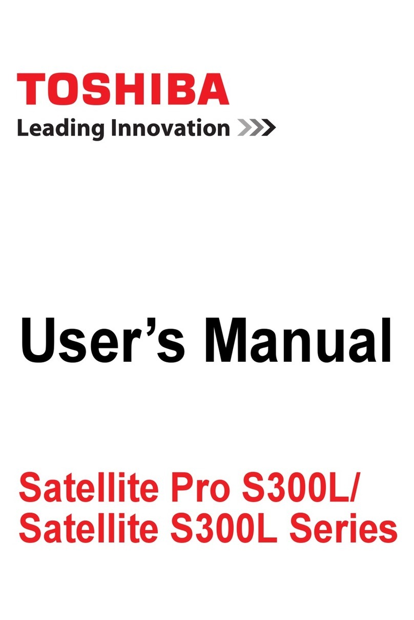 Toshiba Satellite Pro S300L User manual
