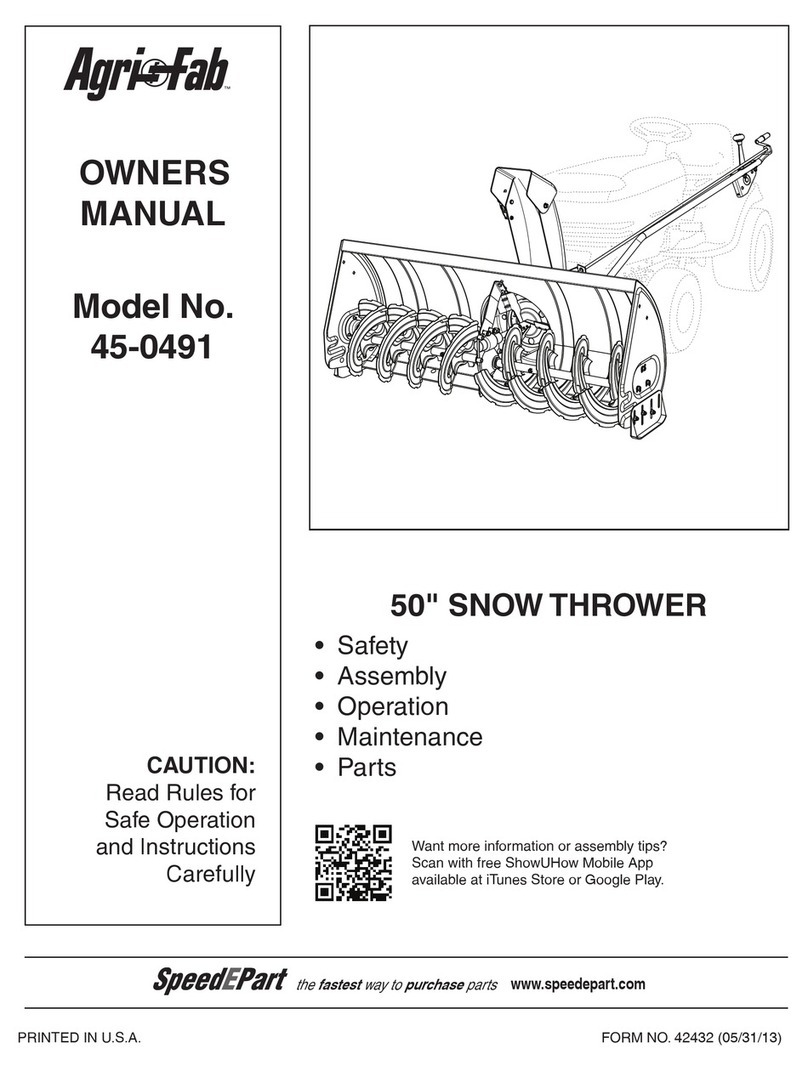 Agri-Fab 45-0491 owner's manual