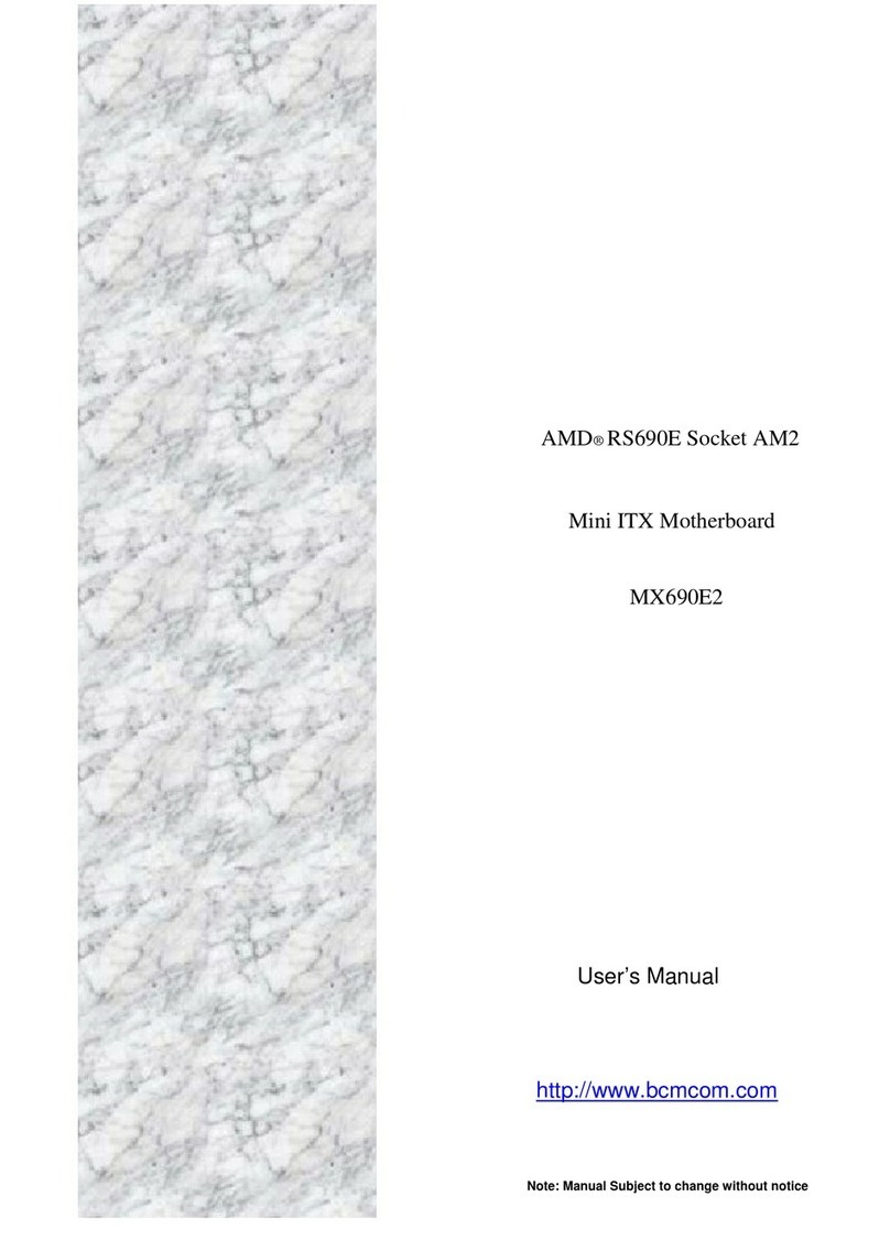 BCM MX690E2 user manual