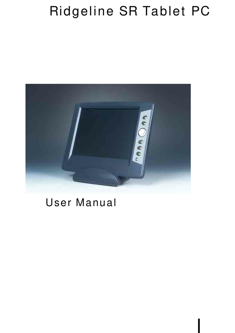 Glacier Ridgeline SR user manual