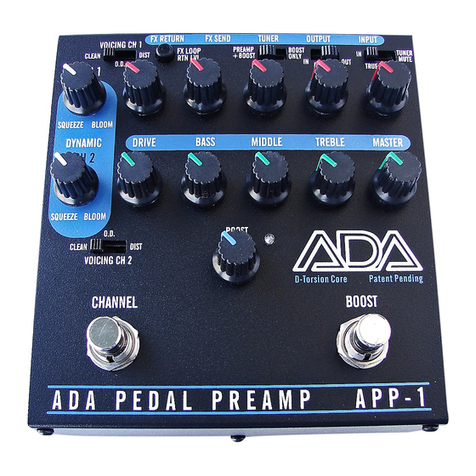 A/DA APP-1 User manual