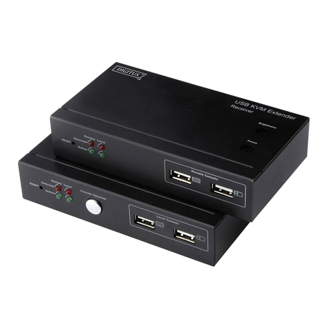 Digitus OVER CAT.5 user manual