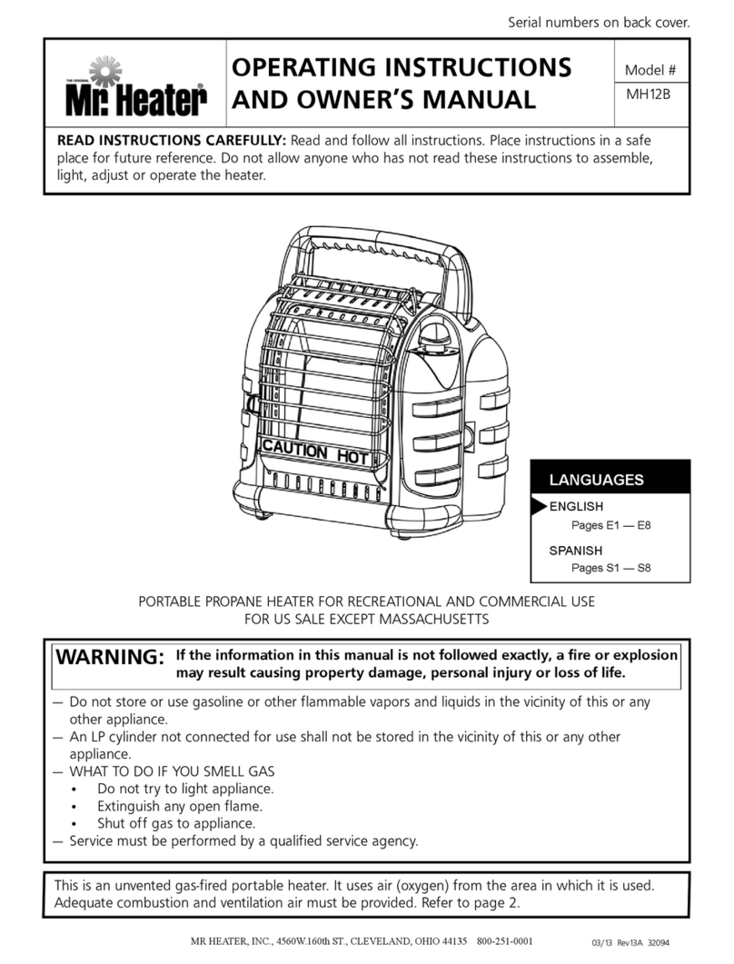 MrHeater MH12B Assembly instructions