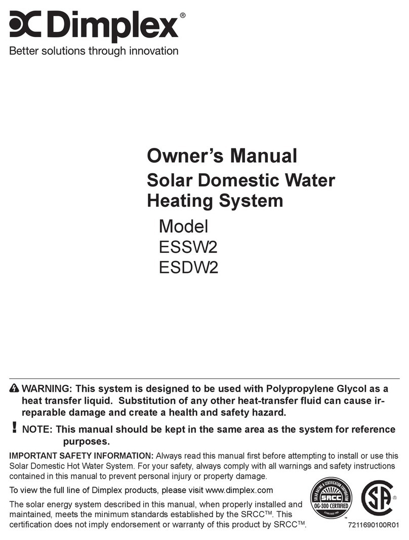 Dimplex ESSW2 User manual