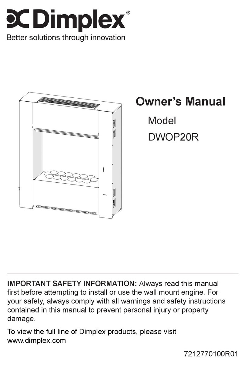Dimplex DWOP20R User manual