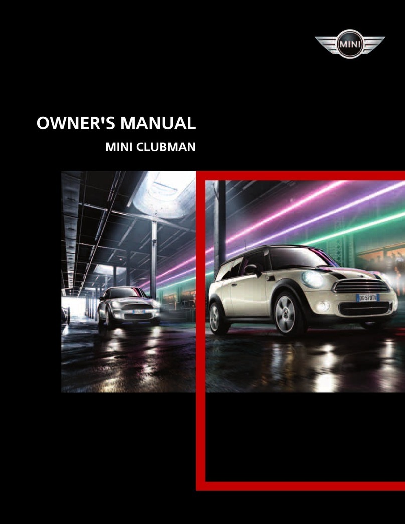 Mini CLUBMAN User manual