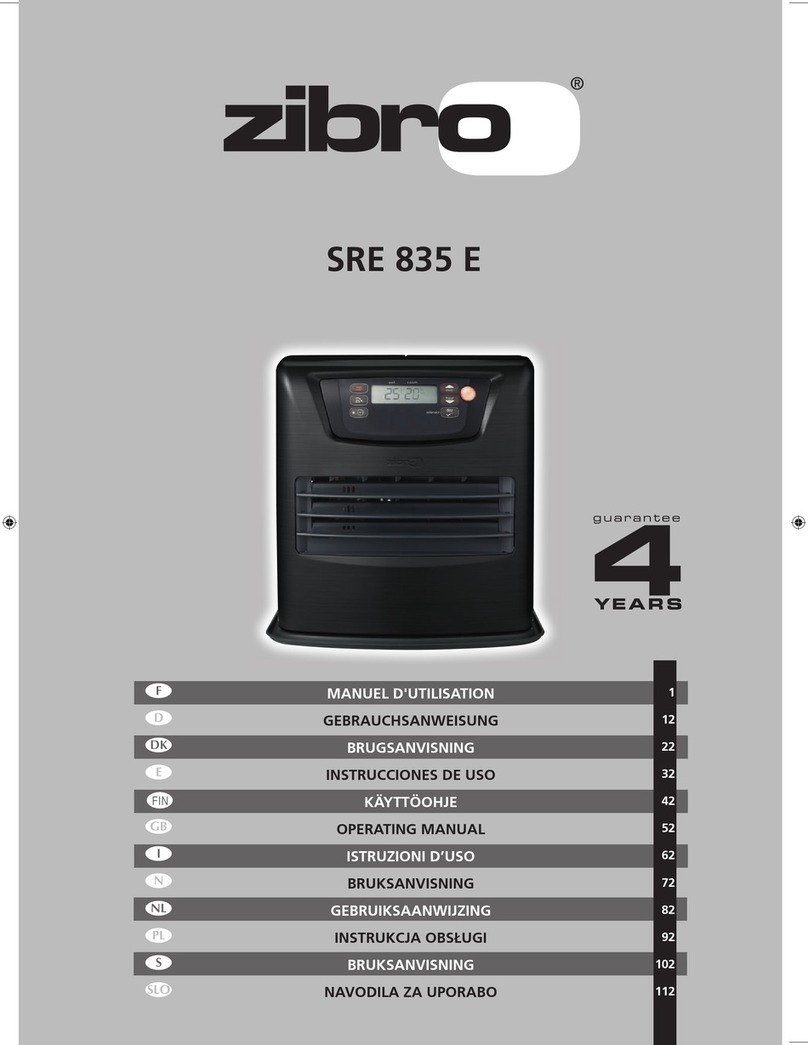 Zibro SRE 835 E operating manual