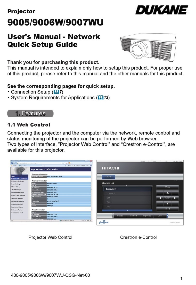 Dukane 9005 user manual