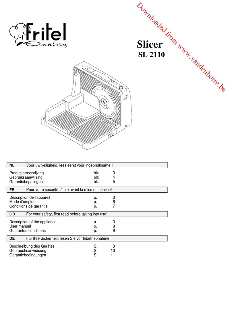 Fritel SL 2110 User manual Fritel SL 2110 User manual