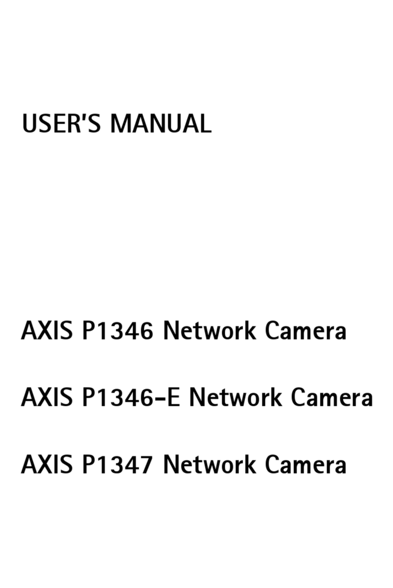 Axis P1346 user manual