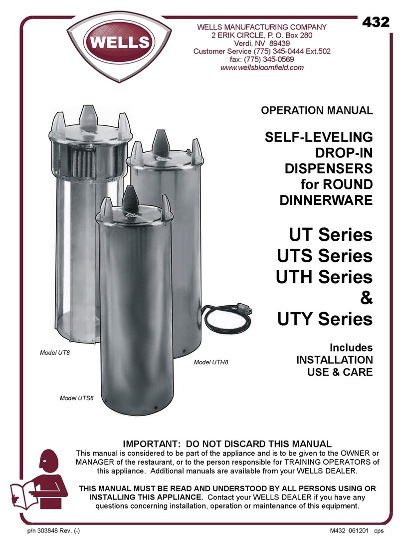Wells UT Series Operation manual