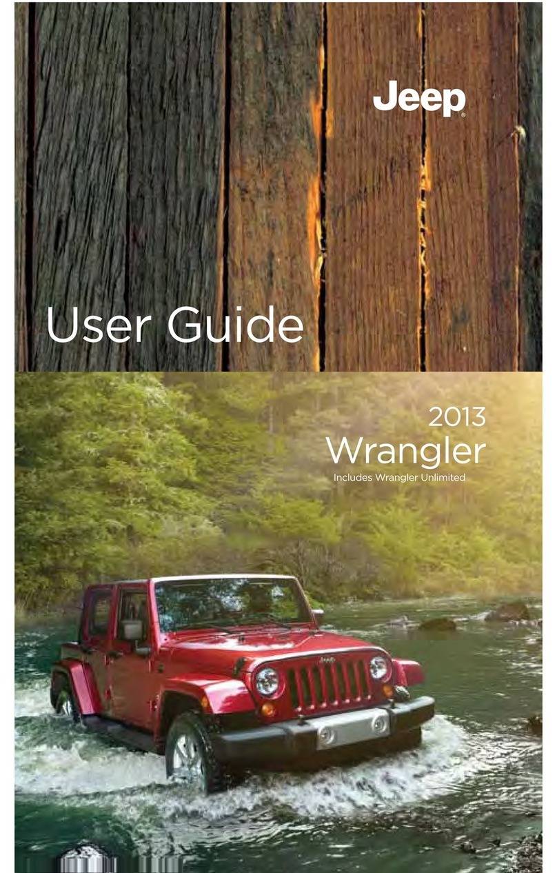 Jeep Jeep Wrangler 2013 user guide