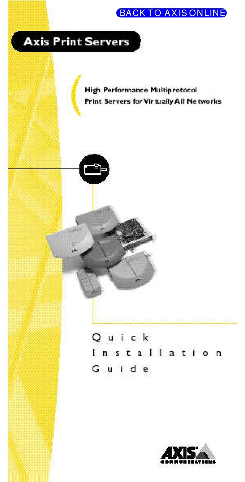 Axis 540 series User manual Axis 540 series User manual