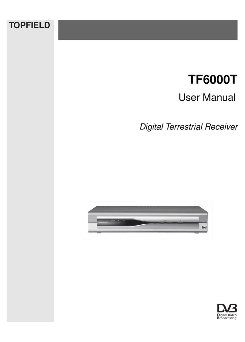 Topfield TF6000T User manual