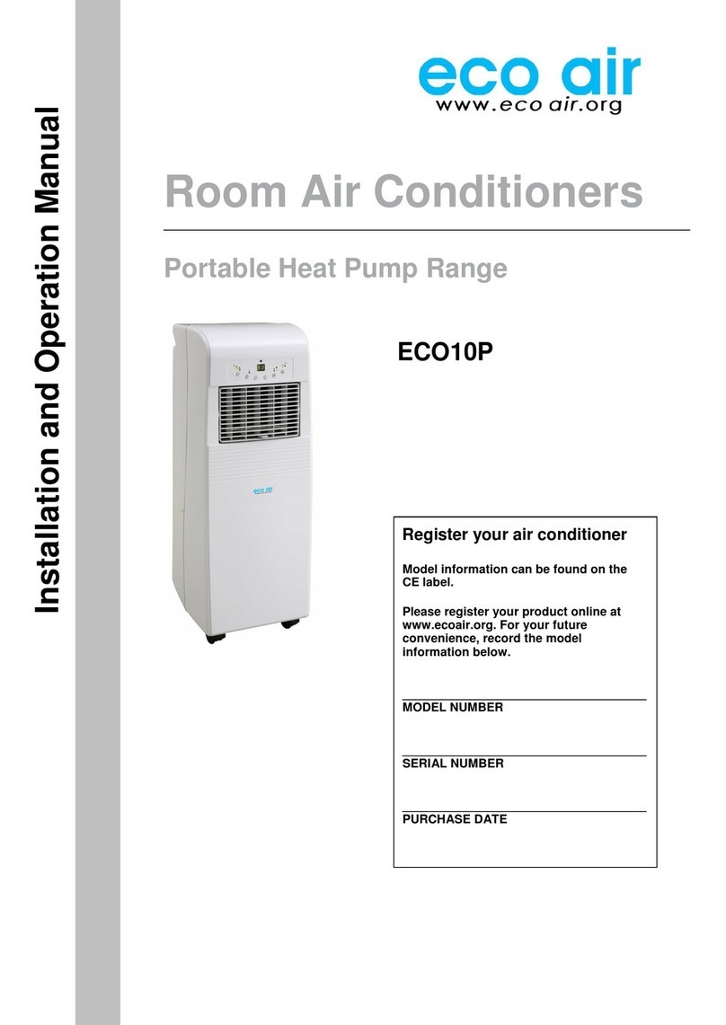 Ecoair ECO10P User manual Ecoair ECO10P User manual