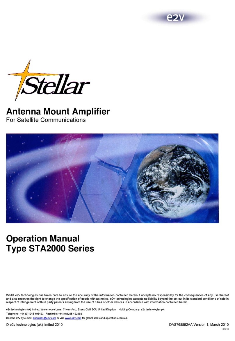 stellar labs STA2000 Series Operation manual