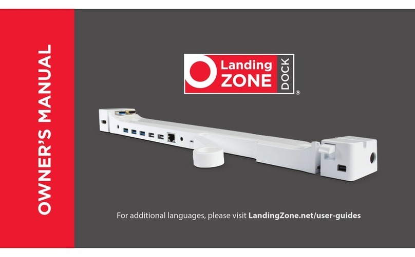 LandingZone DOCK LZ3013A owner's manual