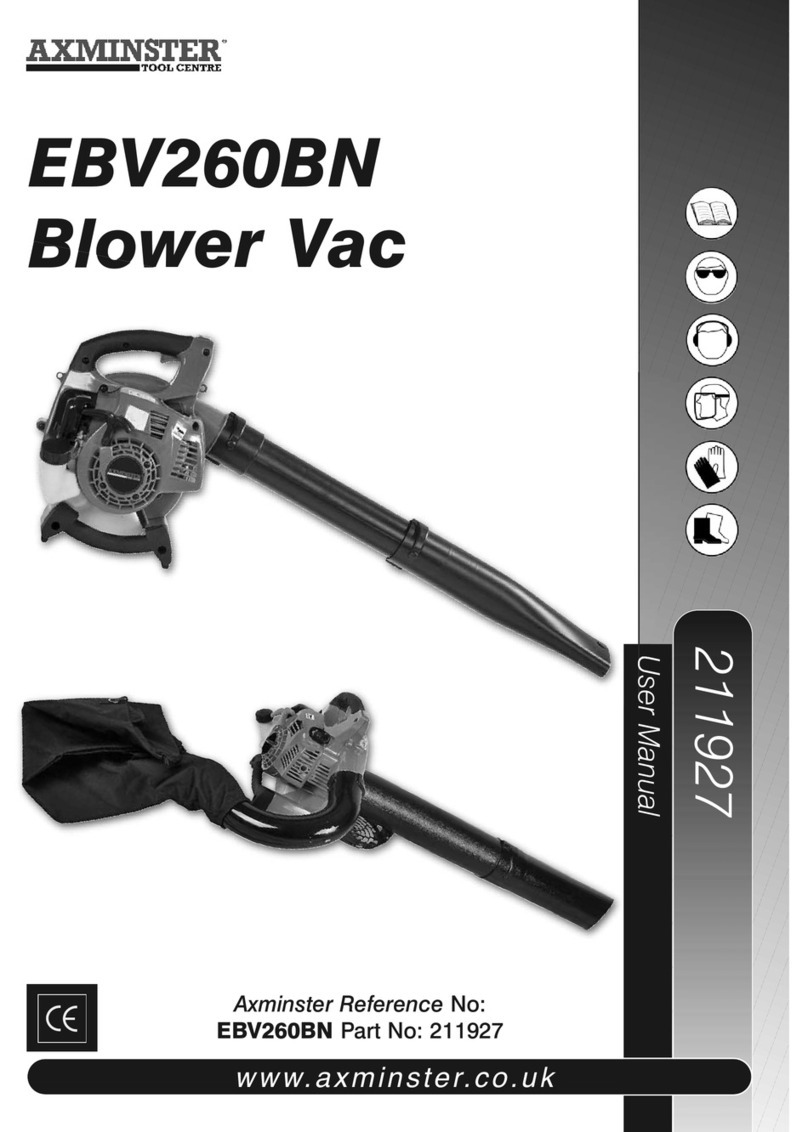 Axminster EBV260BN user manual