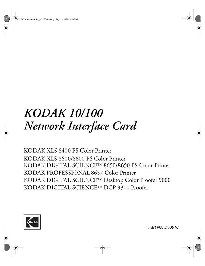 Kodak 3H0610 Guide