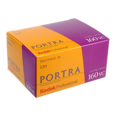 Kodak PROFESSIONAL PORTRA 160NC Technical data