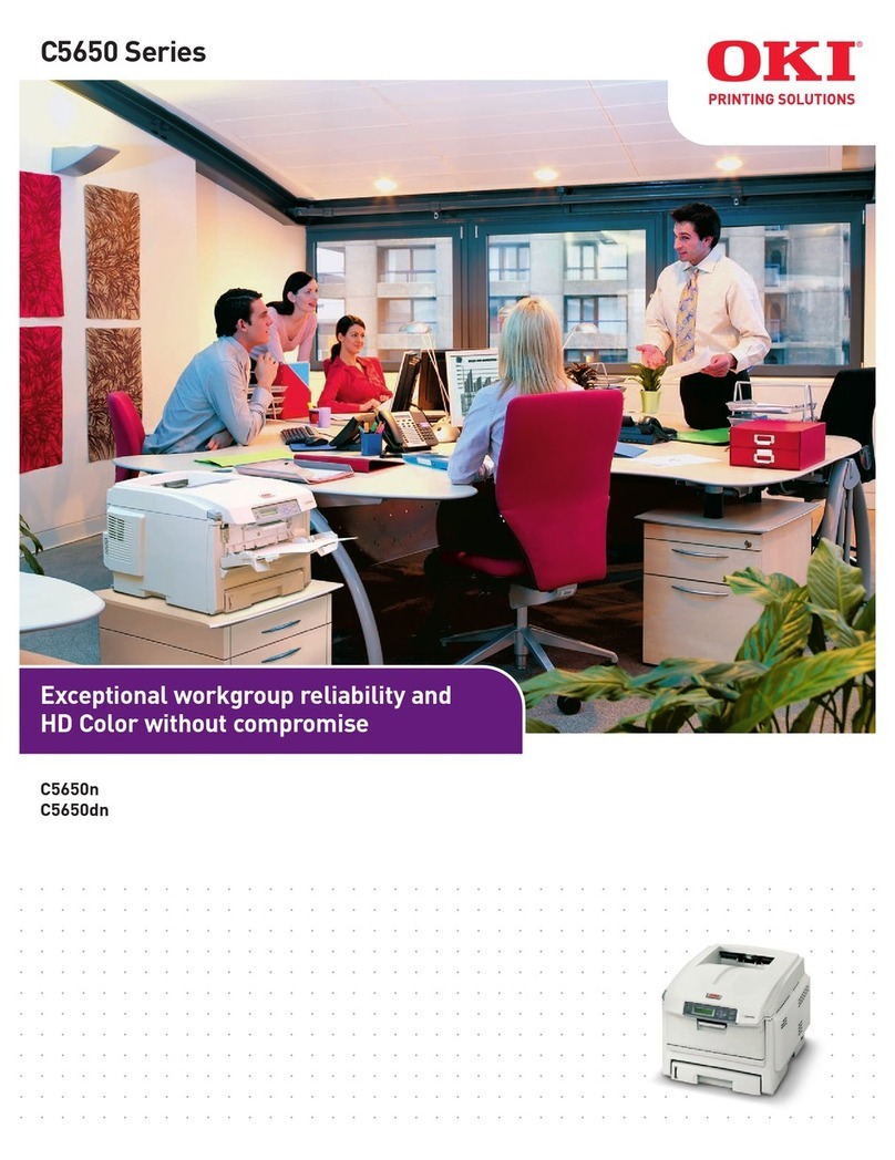 Oki C 5650n User manual