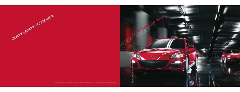 Mazda 2010 RX-8 User manual