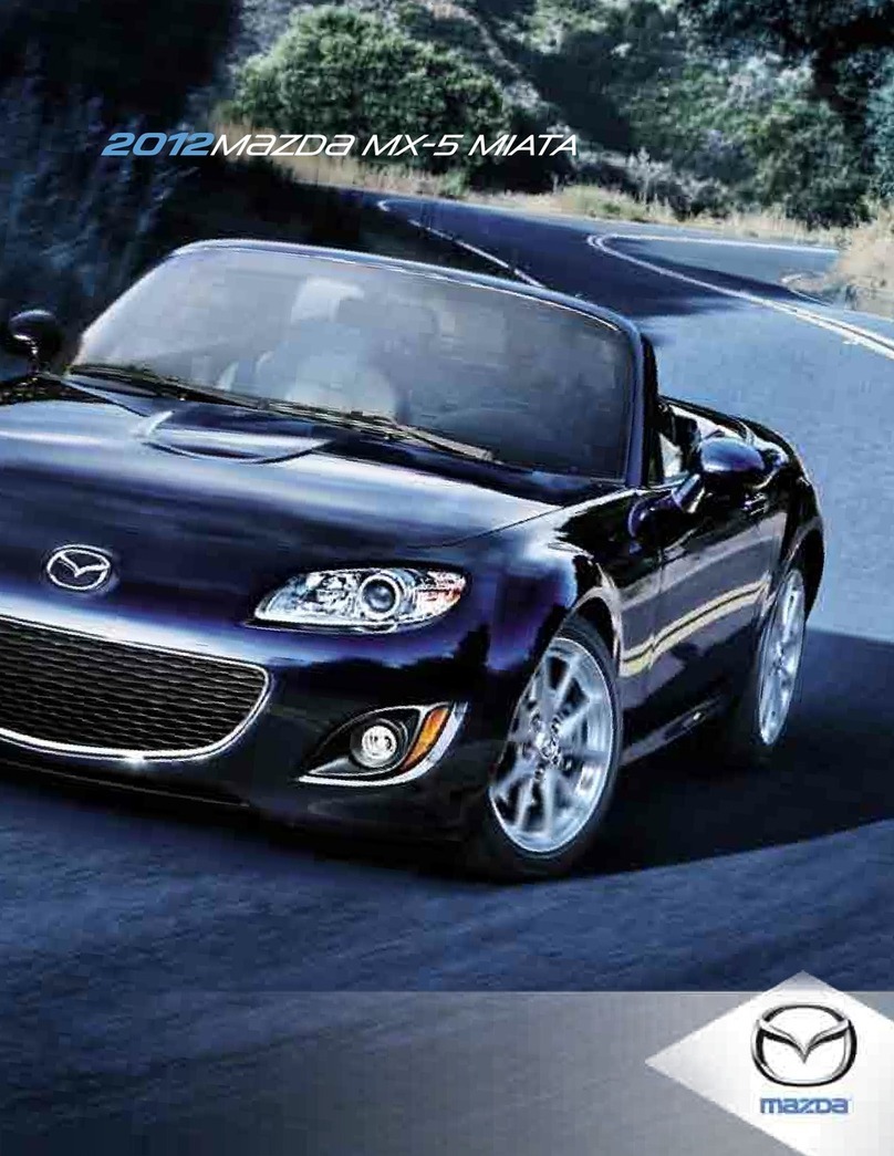 Mazda mx-5 miata 2012 User manual