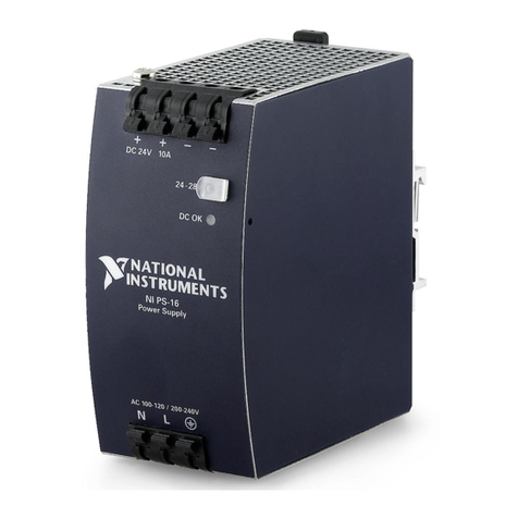 National Instruments PS-16 User manual National Instruments PS-16 User manual
