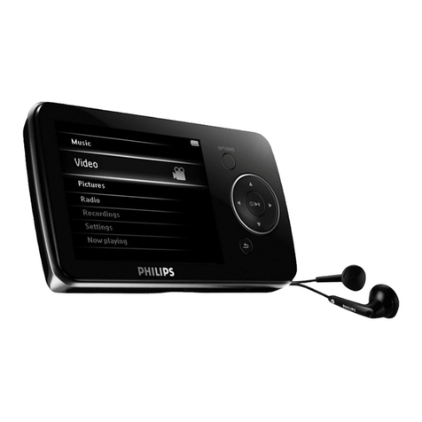 Philips GoGear SA5345 User manual