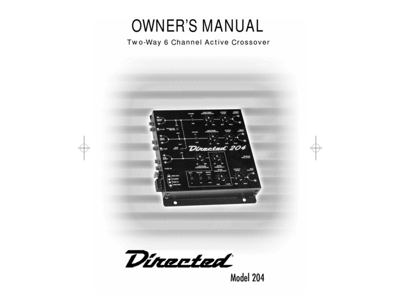 Directed Electronics 204 User manual