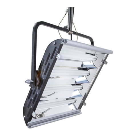Kino Flo ParaBeam 410 DMX Operation manual