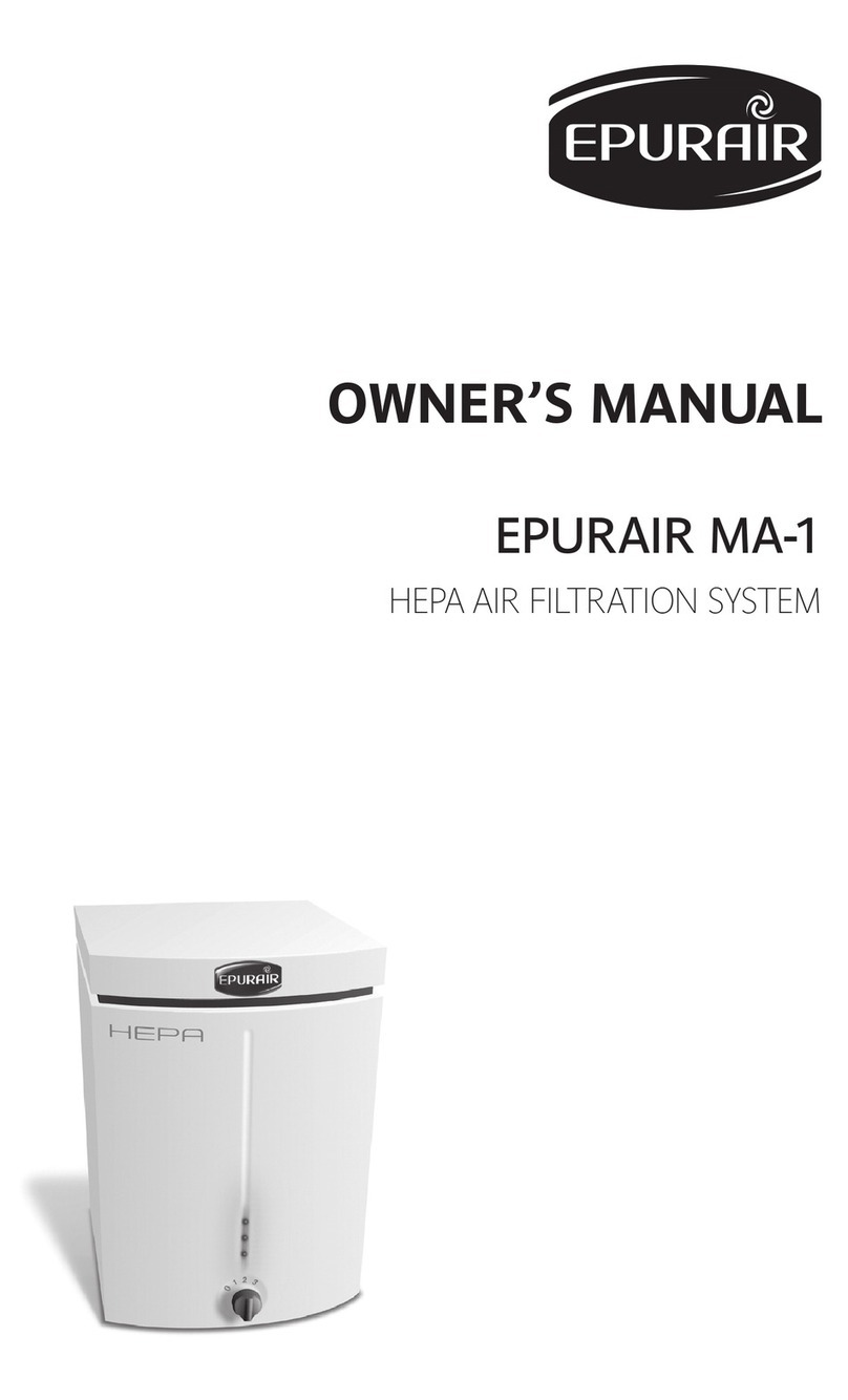 Epurair MA-1 owner's manual