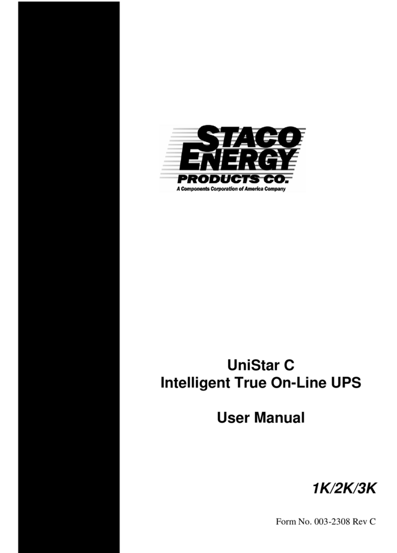 Staco Energy UniStar C user manual