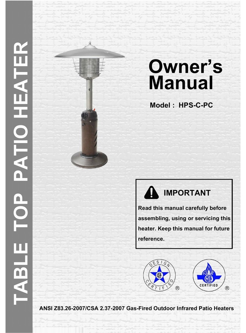 Changzhou Gardensun Furnace HPS-C-PC owner's manual